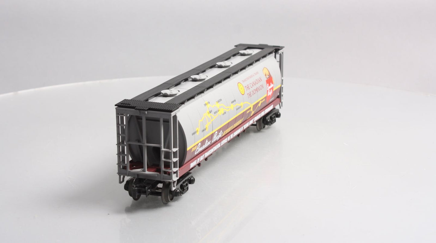 MTH 30-75709 O Scale Canadian Pacific 4-Bay Cylindrical Hopper Car LN/Box