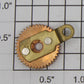 Lionel 1395-455 Gear with Riveted Eccentric Arm