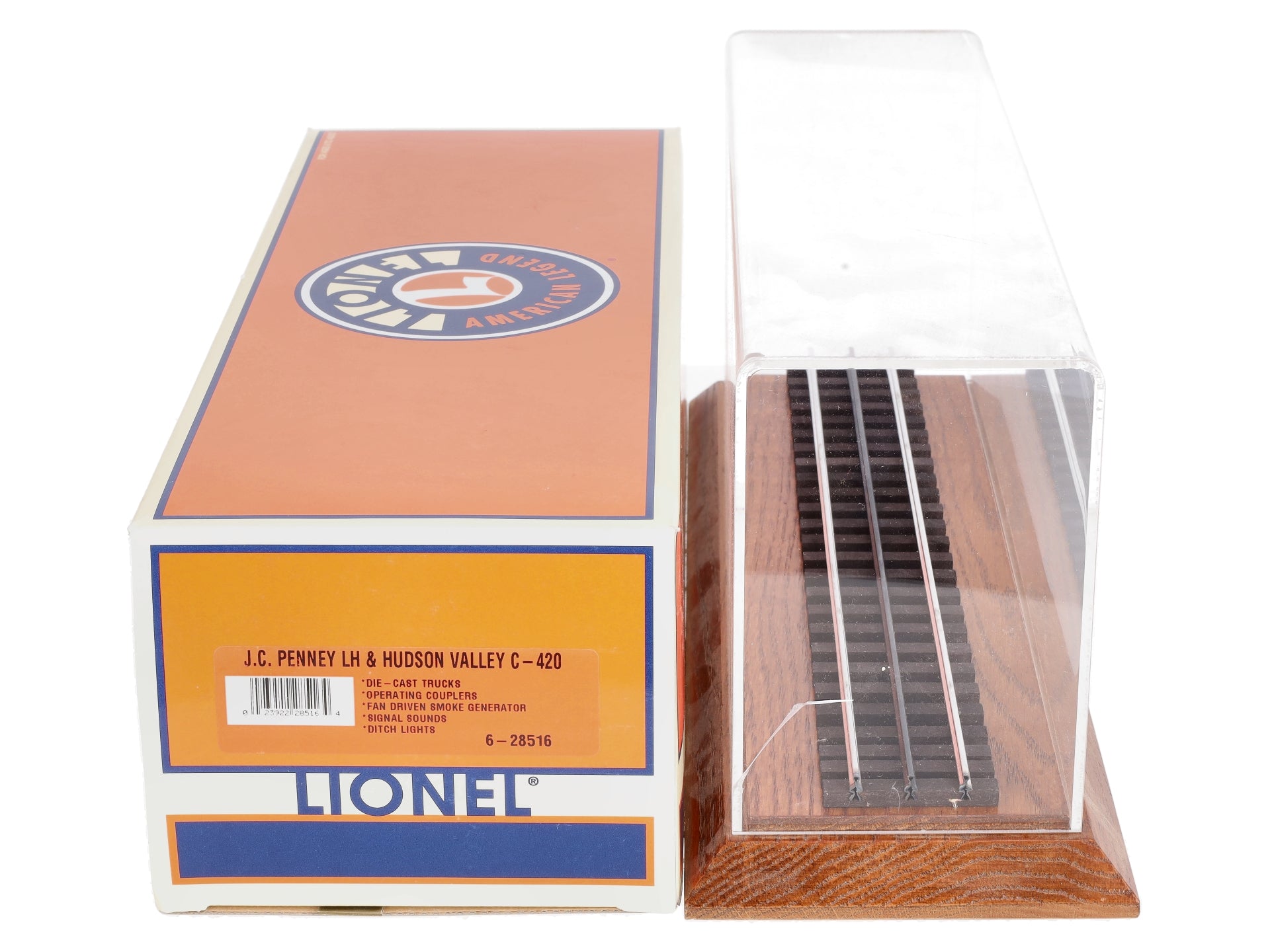 Lionel 6-28516 L&HR Alco C-420 Diesel Loco #22 with SignalSounds & Display Case LN/Box