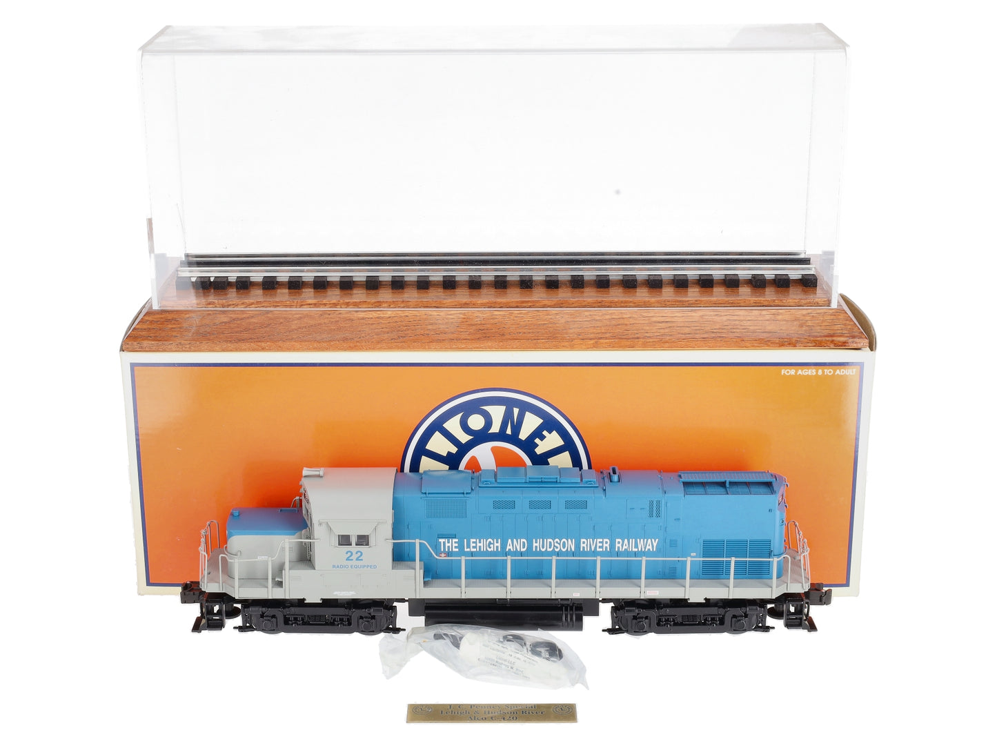 Lionel 6-28516 L&HR Alco C-420 Diesel Loco #22 with SignalSounds & Display Case LN/Box