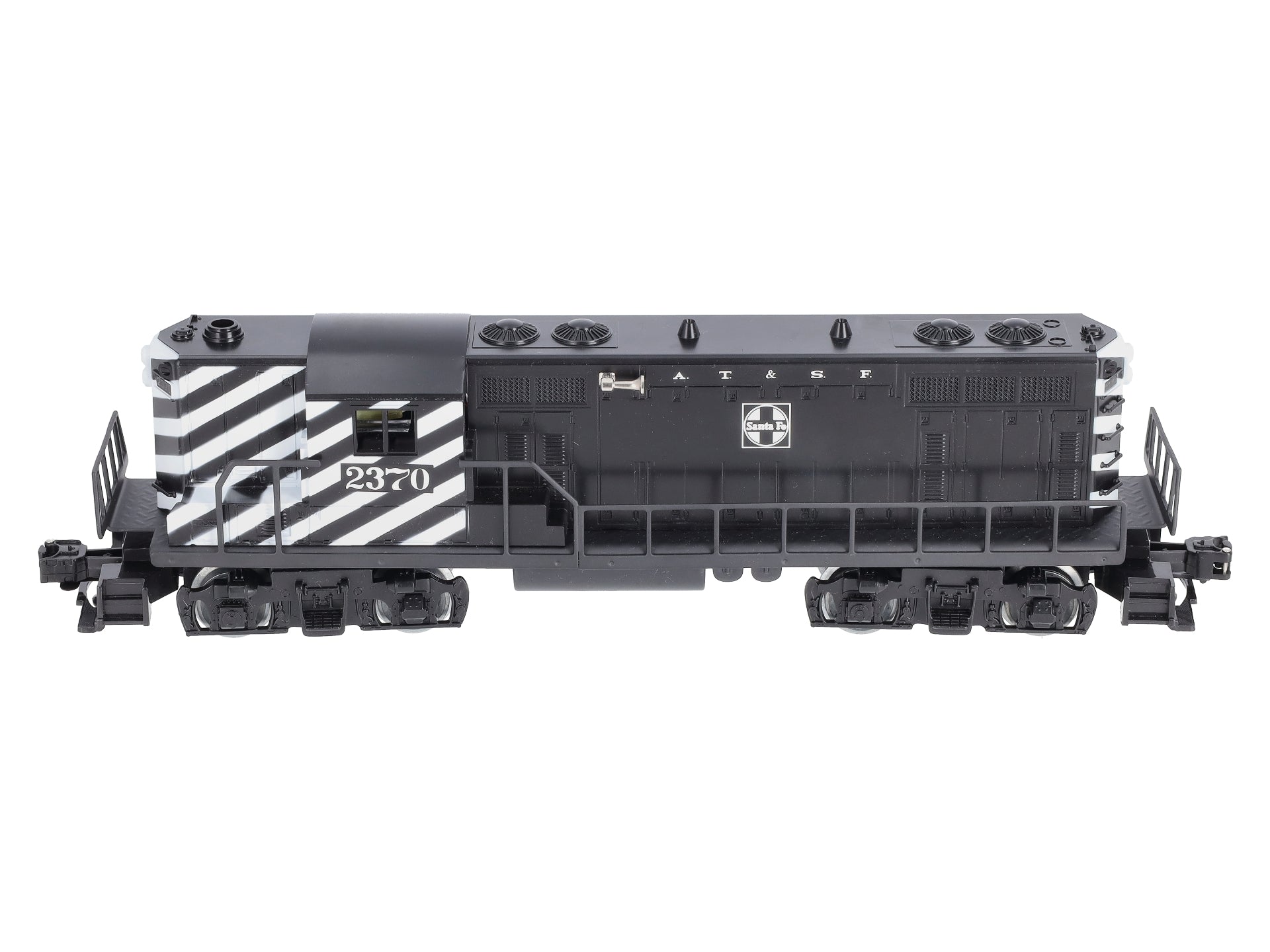 Lionel 6-18853 O Gauge AT & SF GP-9 Diesel Engine #2370 with Display Case EX/Box