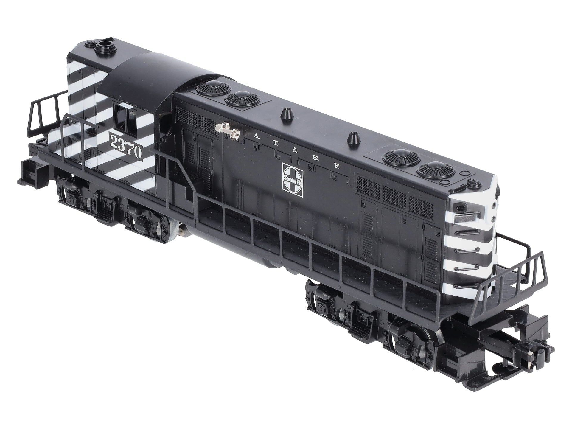 Lionel 6-18853 O Gauge AT & SF GP-9 Diesel Engine #2370 with Display Case EX/Box