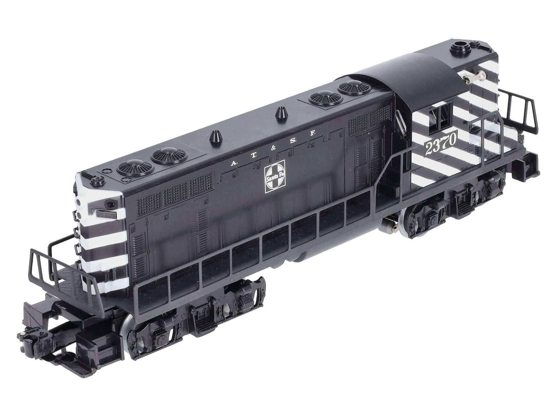 Lionel 6-18853 O Gauge AT & SF GP-9 Diesel Engine #2370 with Display Case EX/Box