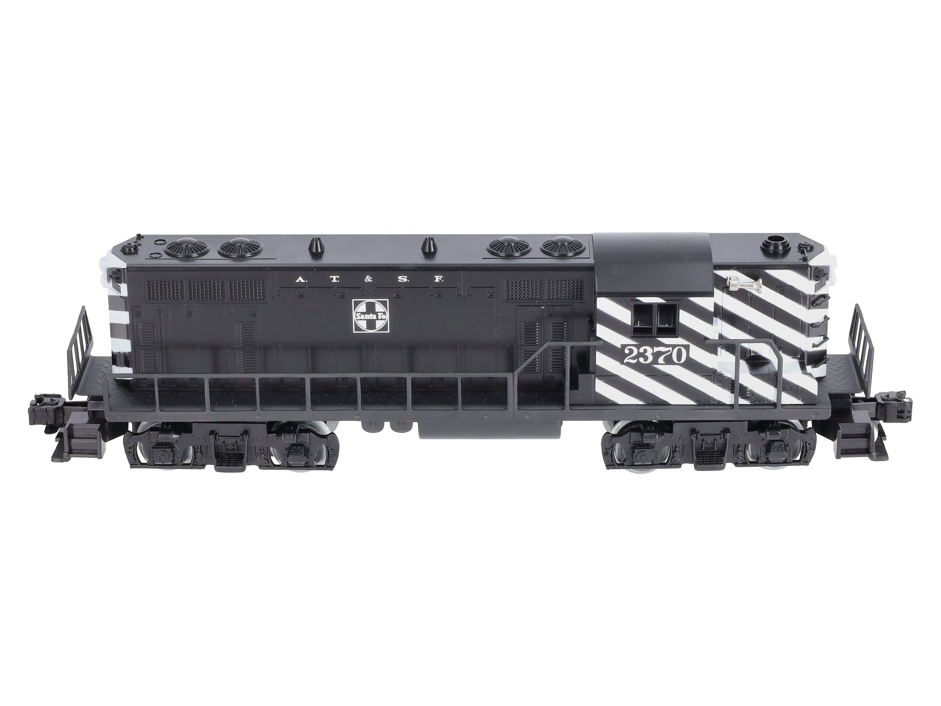 Lionel 6-18853 O Gauge AT & SF GP-9 Diesel Engine #2370 with Display Case EX/Box