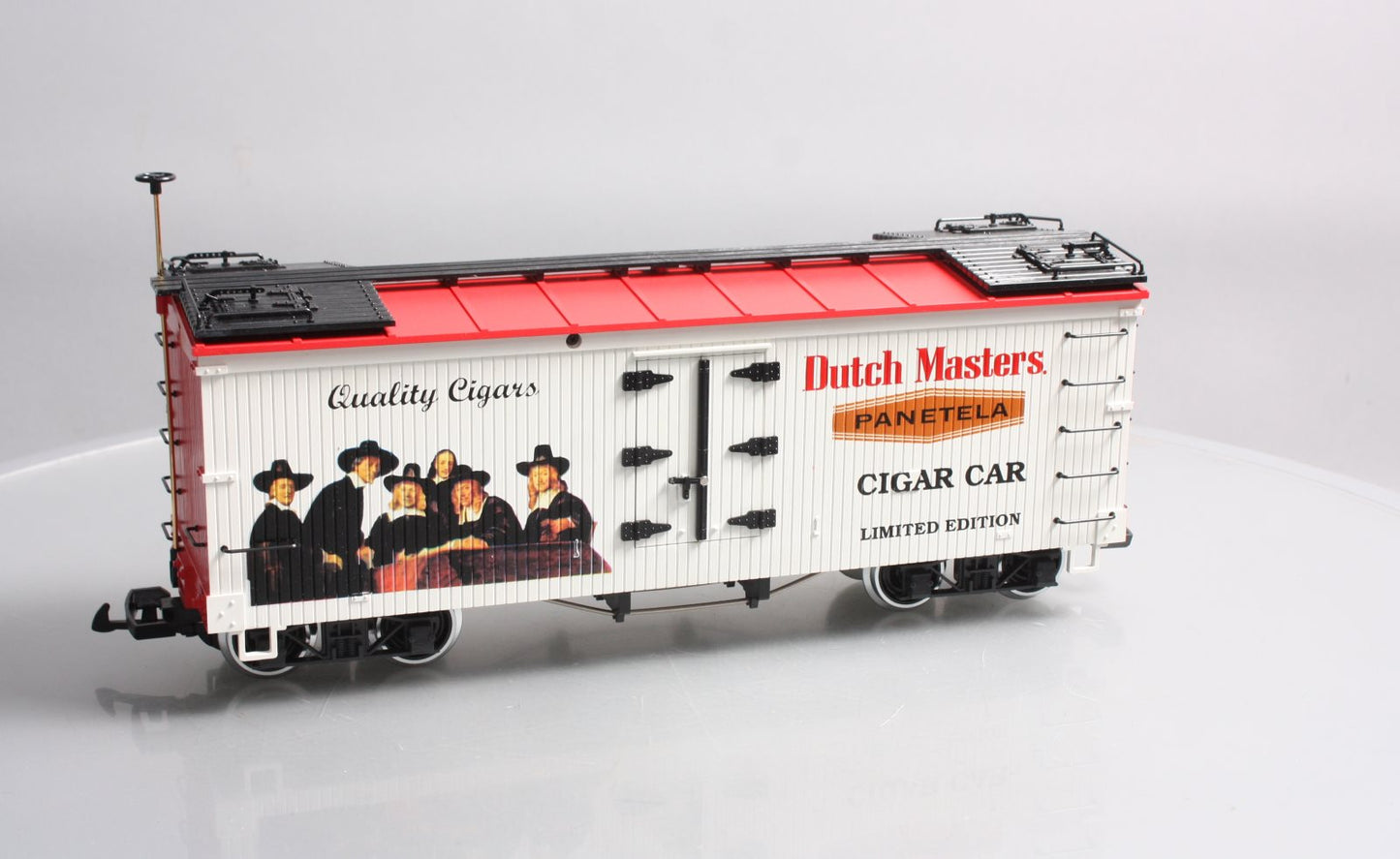 LGB 43745 Dutch Master Cigar Car - Metal Wheels LN/Box
