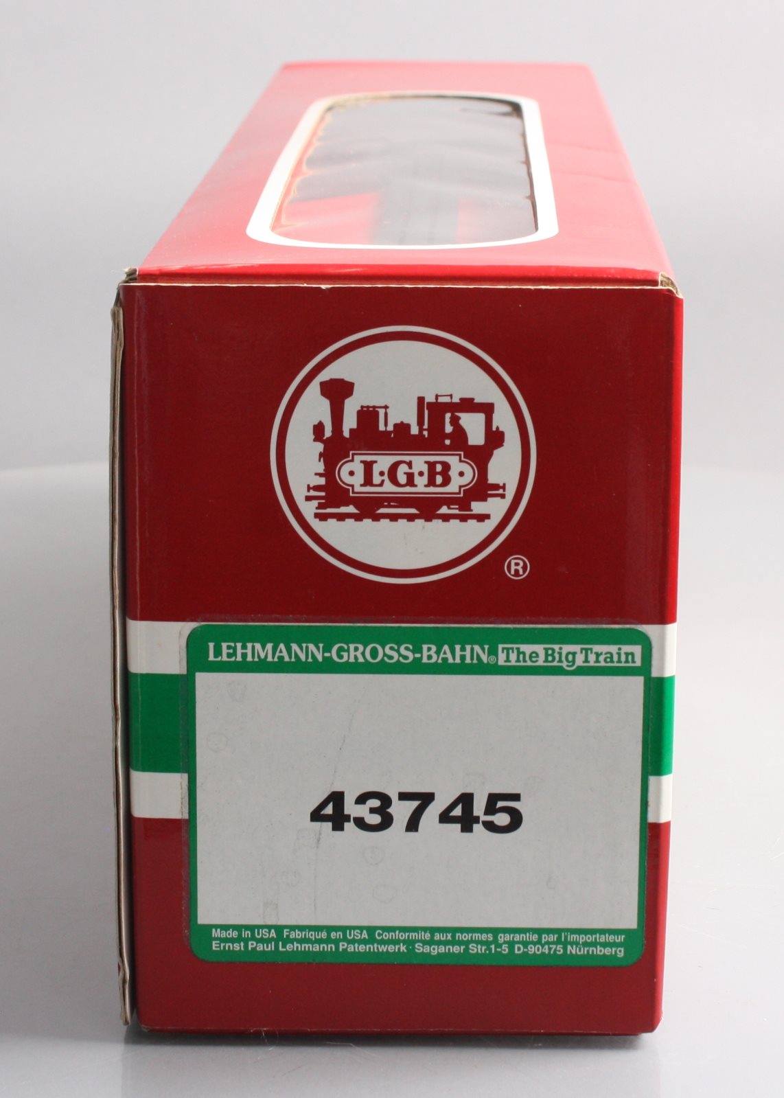 LGB 43745 Dutch Master Cigar Car - Metal Wheels LN/Box