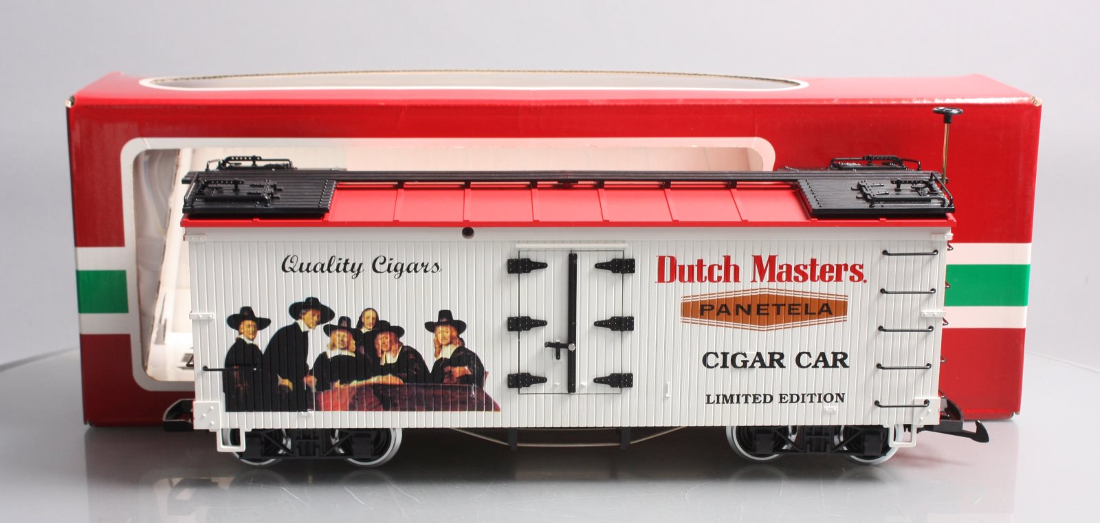 LGB 43745 Dutch Master Cigar Car - Metal Wheels LN/Box