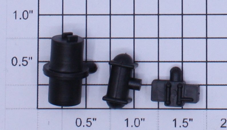 MTH AET-63-6300-20A Air Tank & Canisters for Most Rolling Stock (Set of 3)