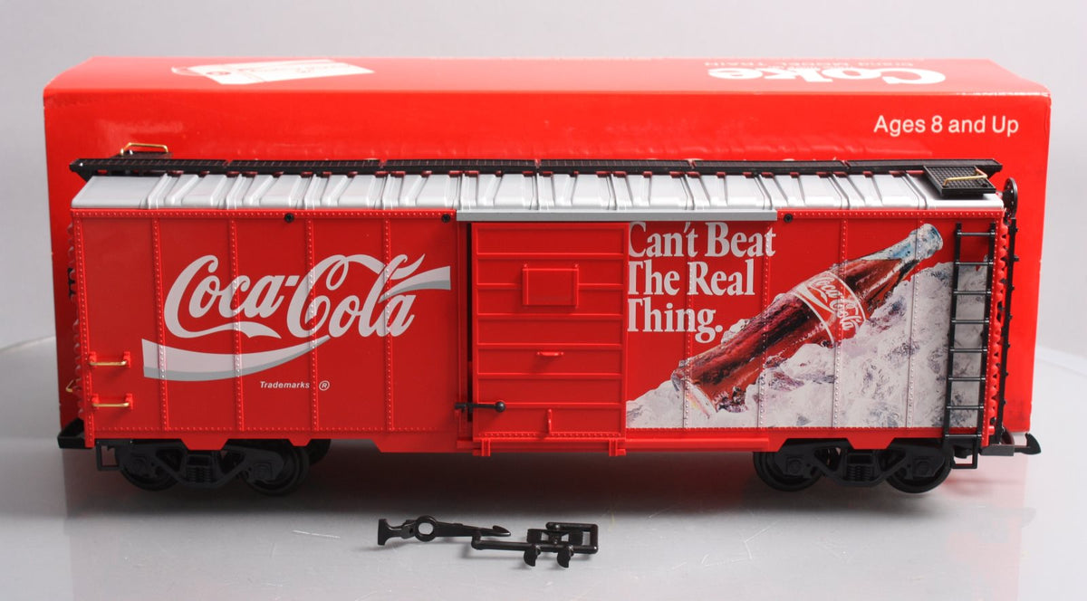 LGB 4291 G Scale Coca-Cola Cant Beat The Real Thing Reefer Car LN/Box
