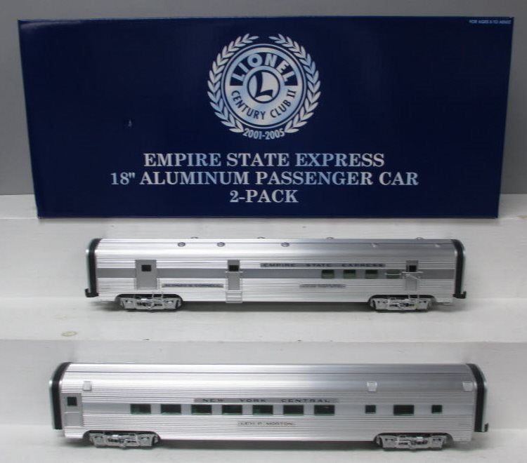 Lionel 6-29178 O Gauge Century Club II Empire State Passenger Set MT/Box