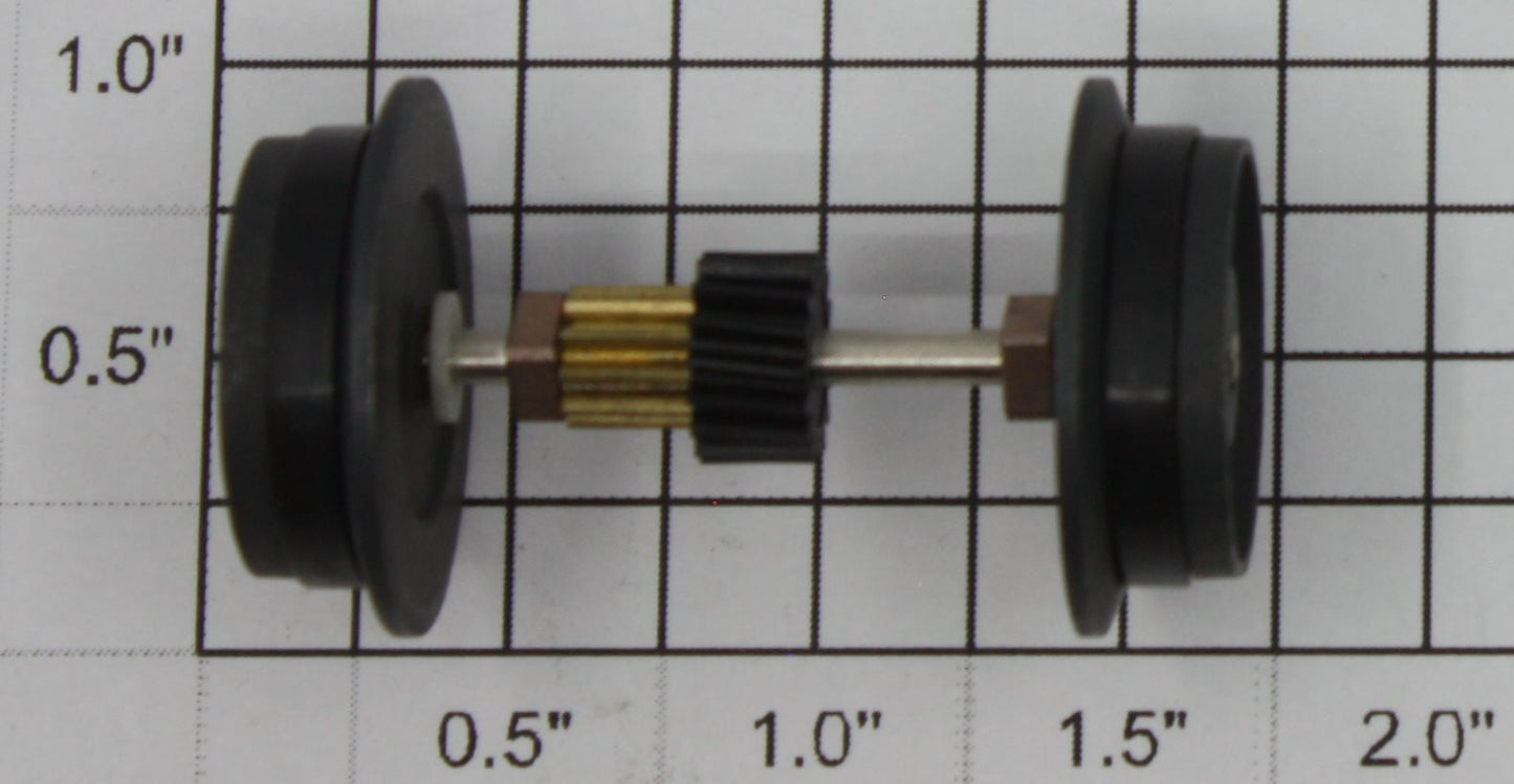 Lionel 1222-84 Geared Wheel Assembly for PRR Motorized Handcar