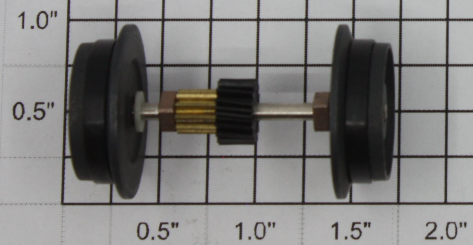 Lionel 1222-84 Geared Wheel Assembly for PRR Motorized Handcar