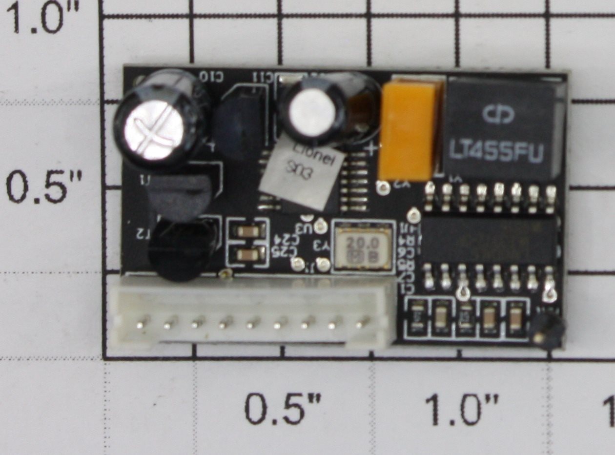 Lionel 691RCDR103 RCDR Radio Receiver PCB Circuit Board - S03 Code
