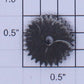 Lionel 1223-17 Pacific Steam Locomotive T-30 Idler Gear 19/64"IDx3/4"OD