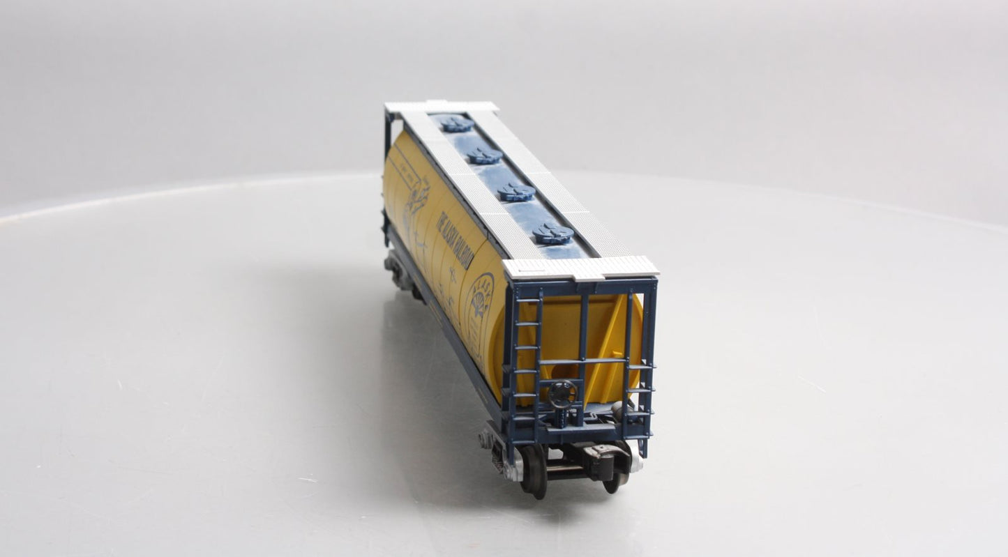 MTH 30-75225 Alaska Railroad 4-Bay Cylindrical Hopper Car #1914 MT/Box