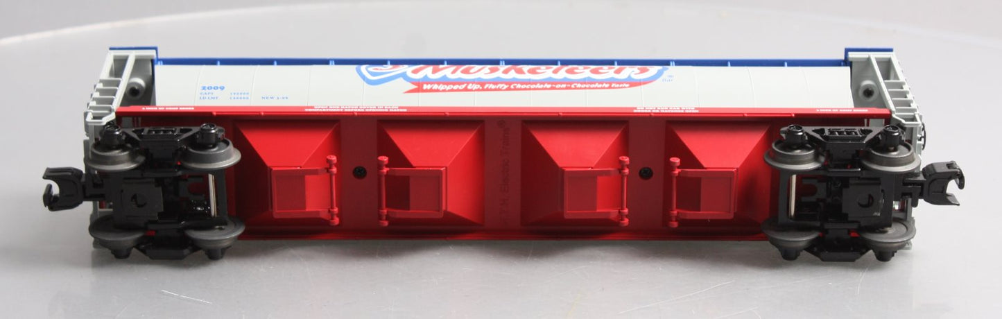 MTH 30-75301 3 Musketeers 4-Bay Cylindrical Hopper Car