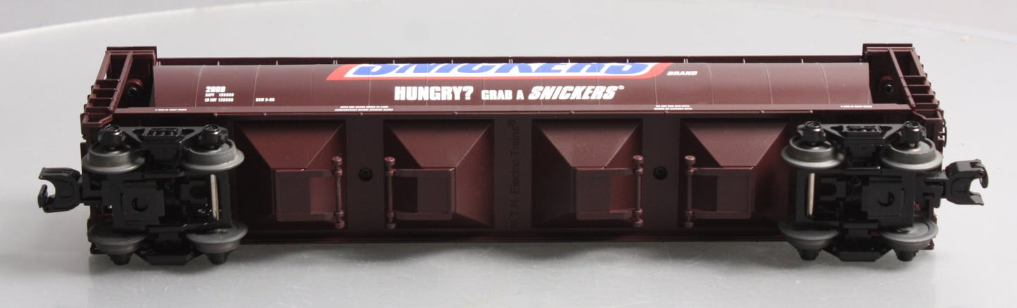 MTH 30-75299 O Gauge Snickers 4-Bay Cylindrical Hopper Car
