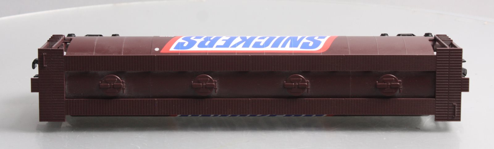 MTH 30-75299 O Gauge Snickers 4-Bay Cylindrical Hopper Car