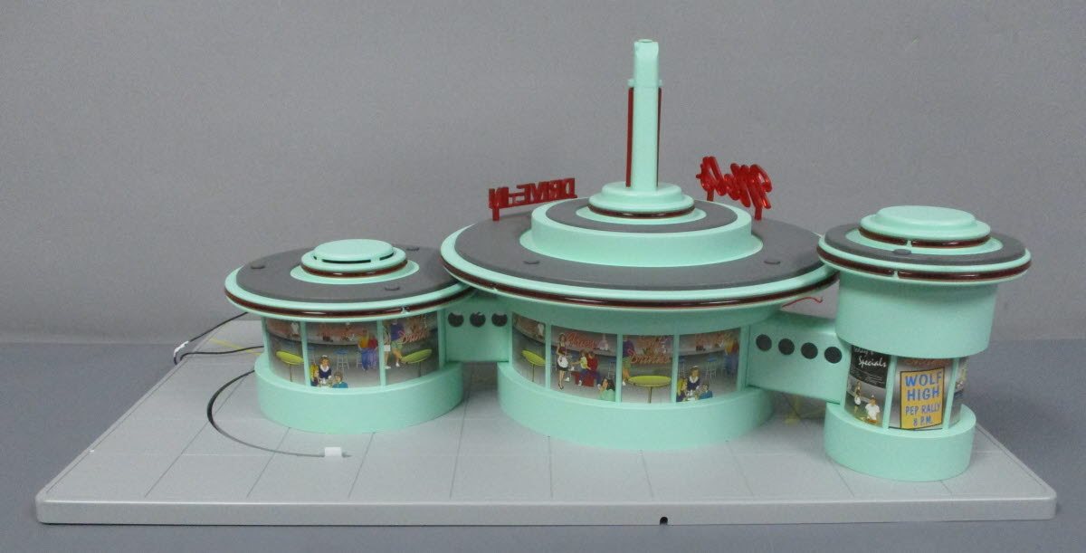 MTH 30-9105 O Mel's Operating Drive-In Restaurant LN/Box