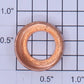 Lionel 400E-26 400E Copper Boiler Front Headlight Ring