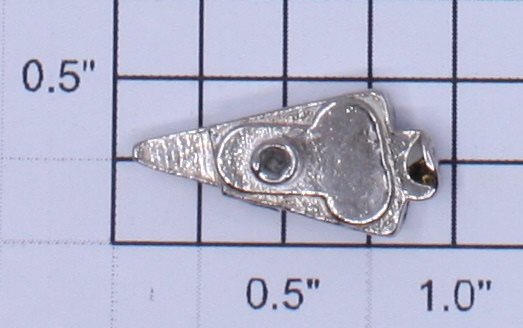 Lionel 1122-179 Nickel Left Hand Frog Point
