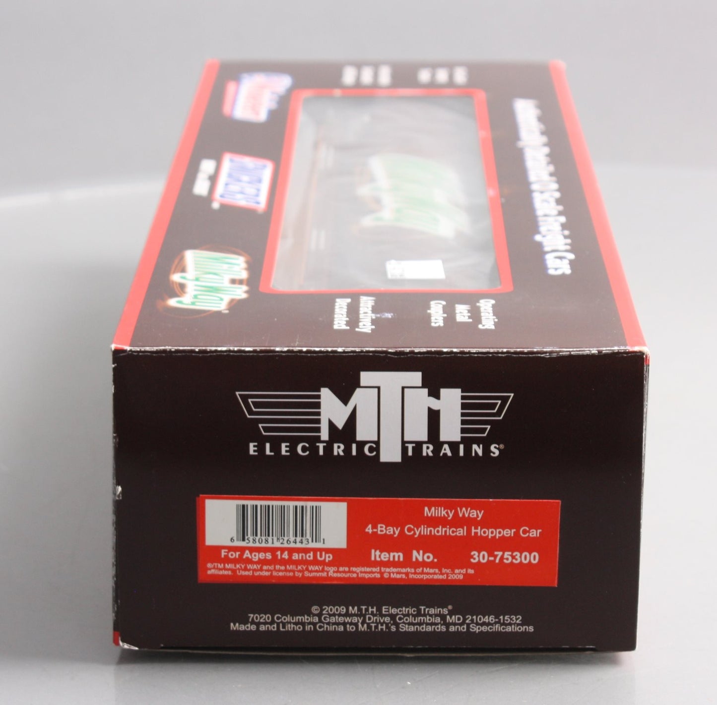 MTH 30-75300 Milky Way 4-Bay Cylindrical Hopper