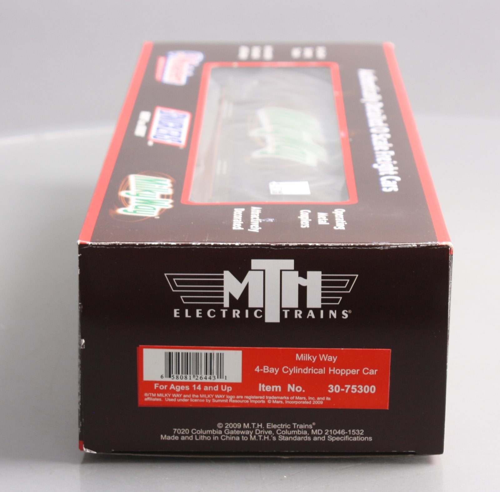 MTH 30-75300 Milky Way 4-Bay Cylindrical Hopper