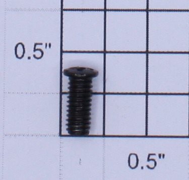 Lionel 1127-112 #8-36 x 3/8" Black Phillips Truss Head Screw