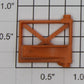 Lionel 3656-72 Right Hand Orange Gate