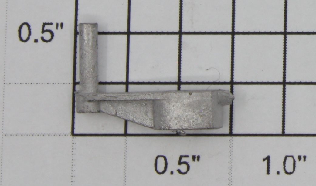 Lionel 455-17 Cast Unpainted Oil Derrick Winch Crank Handle