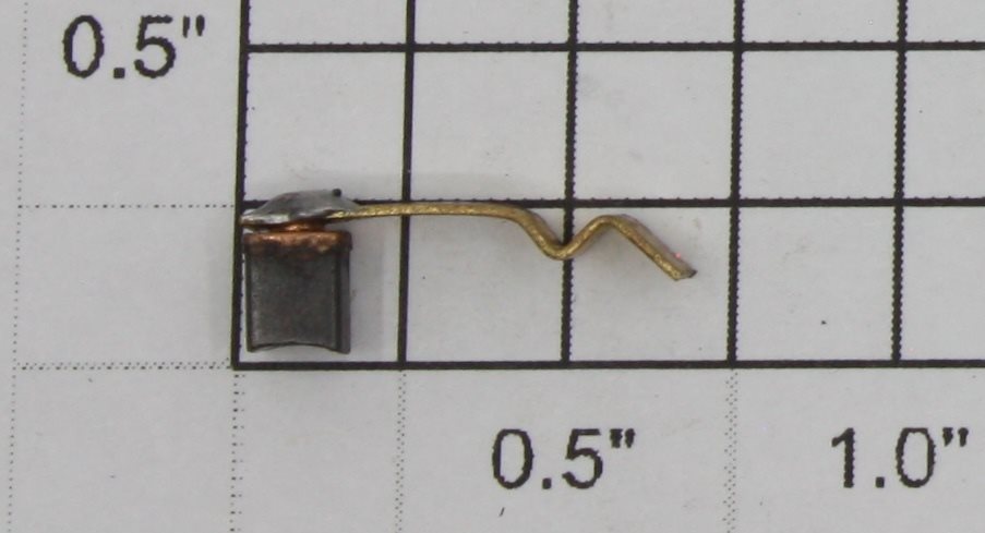 American Flyer XA11684 S Scale Diesel Brush Holder with Brush