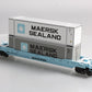 MTH 30-76320 Maersk Husky Stack Car V2