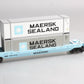 MTH 30-76320 Maersk Husky Stack Car V2