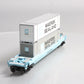 MTH 30-76320 Maersk Husky Stack Car V2