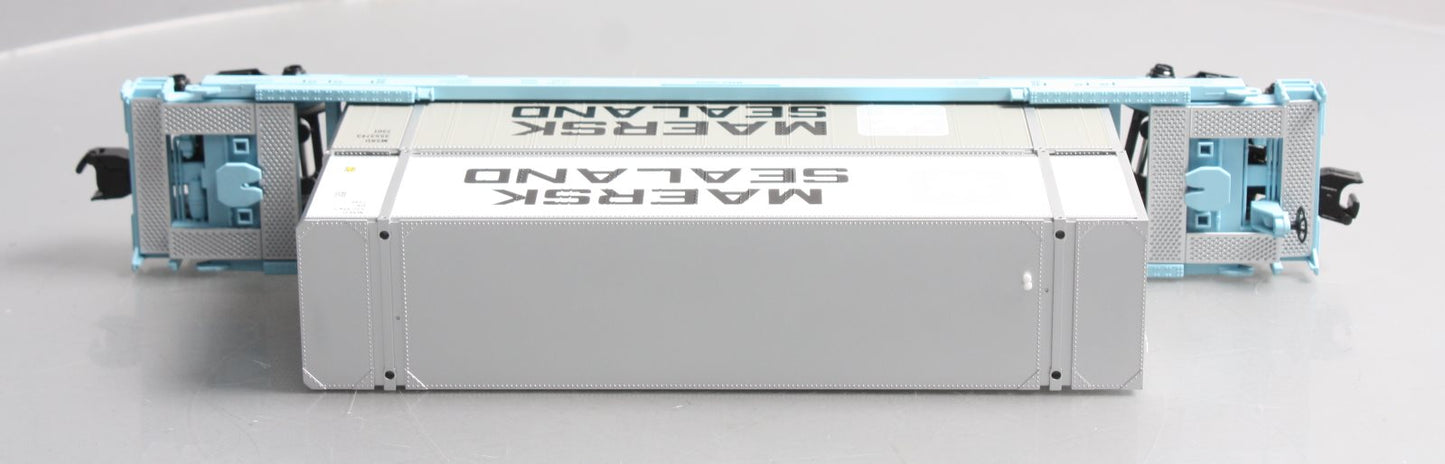 MTH 30-76320 Maersk Husky Stack Car V2