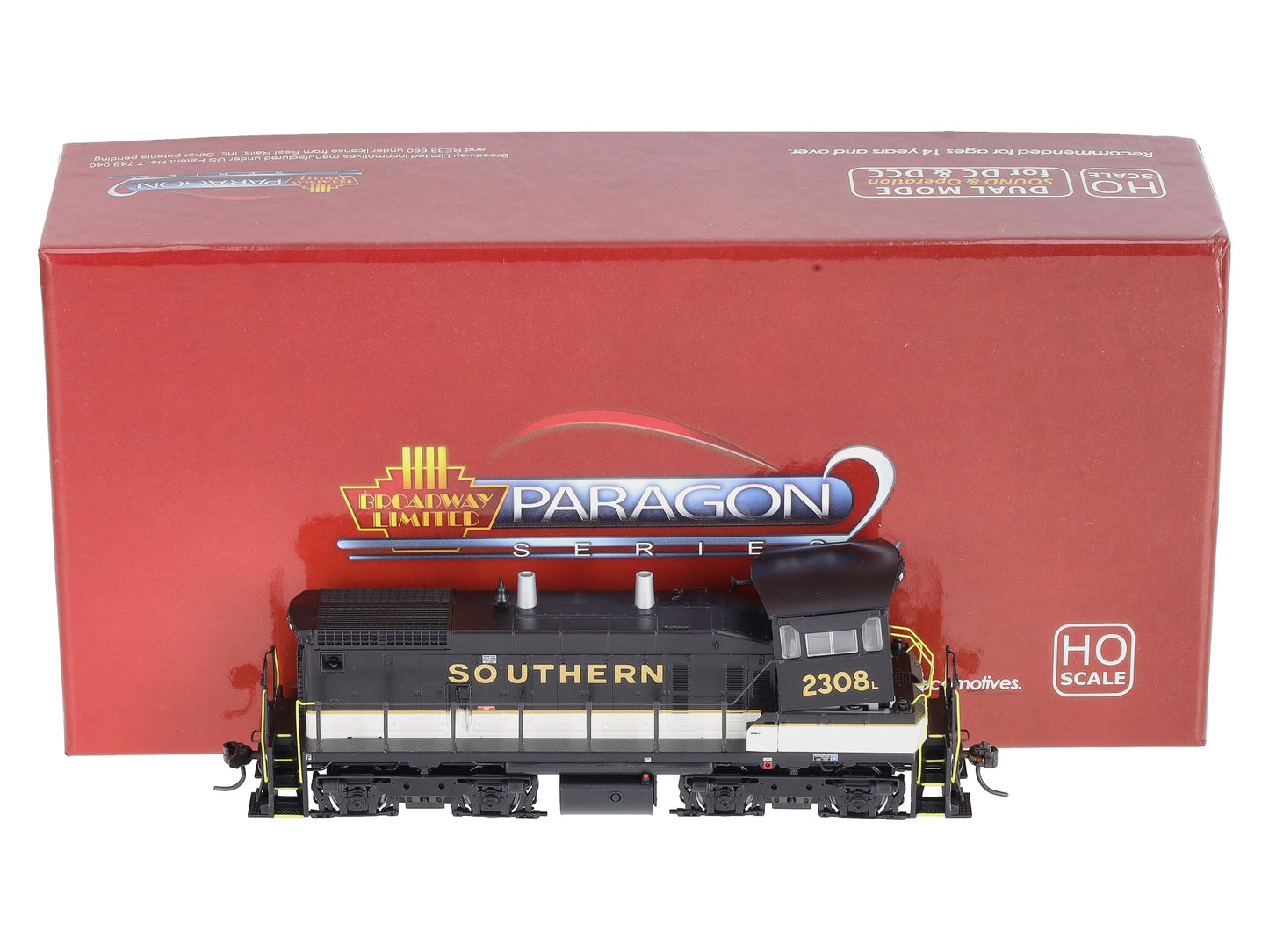 Broadway Limited 3324 HO Southern EMD SW1500 Diesel Locomotive #2308 w/Paragon2