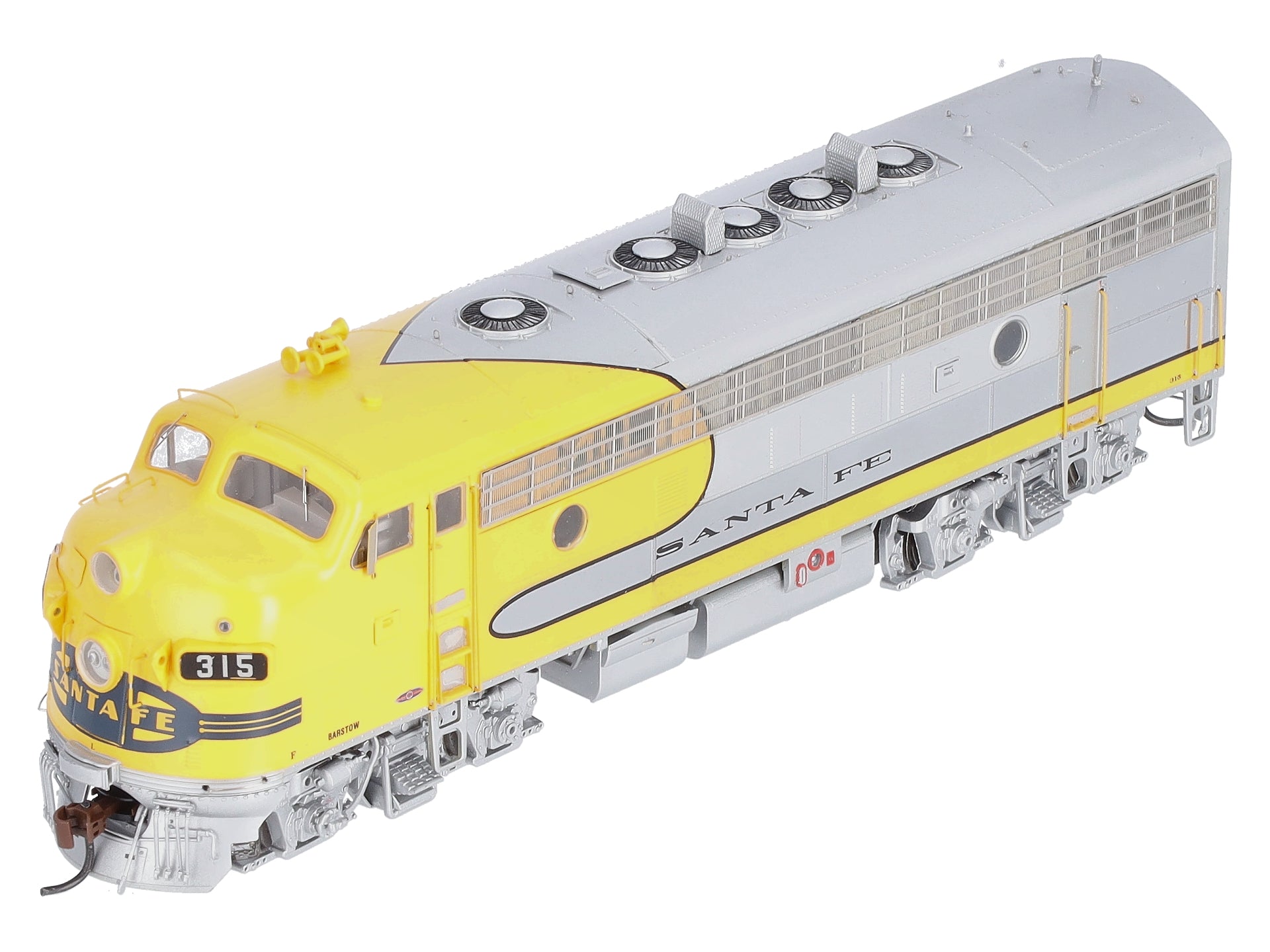 Athearn G22329 HO SF F7A Phase 1-Early Diesel Locomotive w/DCC & Sound #315L