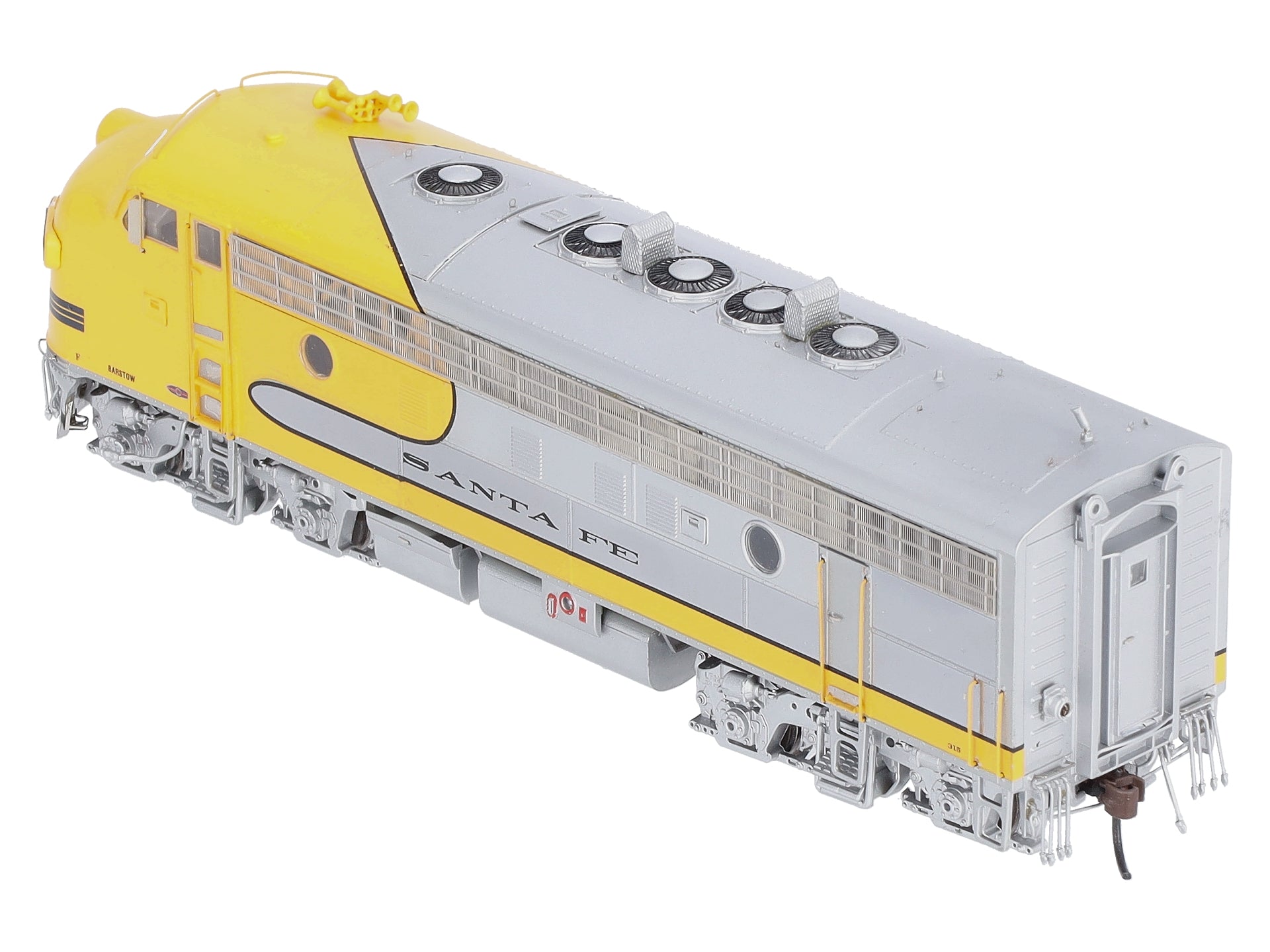 Athearn G22329 HO SF F7A Phase 1-Early Diesel Locomotive w/DCC & Sound #315L