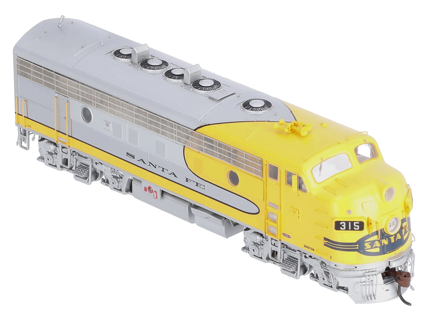 Athearn G22329 HO SF F7A Phase 1-Early Diesel Locomotive w/DCC & Sound #315L