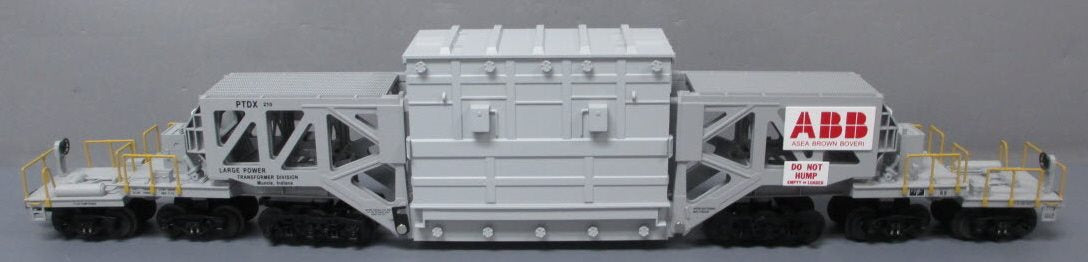 MTH 20-98291 O ABB Schnabel Flatcar with Transformer #210 LN/Box