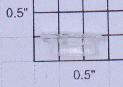 Lionel 2344-6 Right Hand Clear Raised Number Marker Lens/Number Board