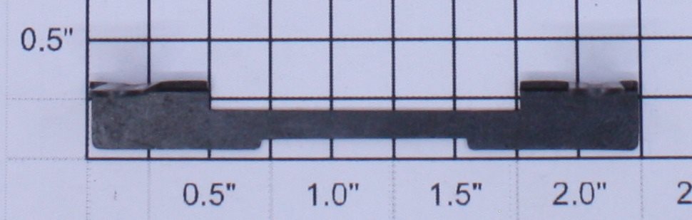 Lionel 2227-T12 Tender Rear Step Fits 203, 2227B
