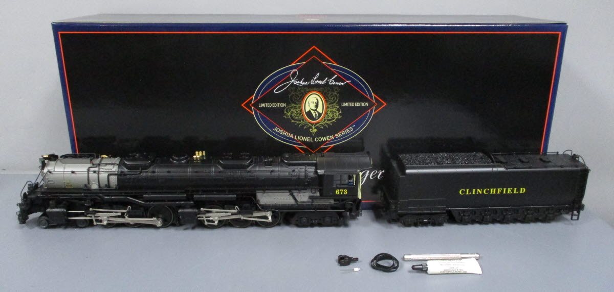 Lionel 6-38010 O Gauge Clinchfield 4-6-6-4 Challenger Steam Engine & Tender #673 LN/Box