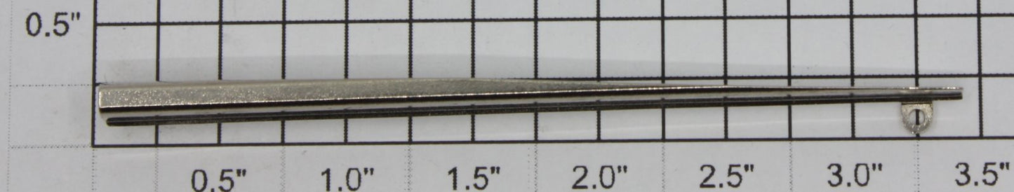 Lionel 12049-8 O72 Fastrack Right Hand Swivel Rail