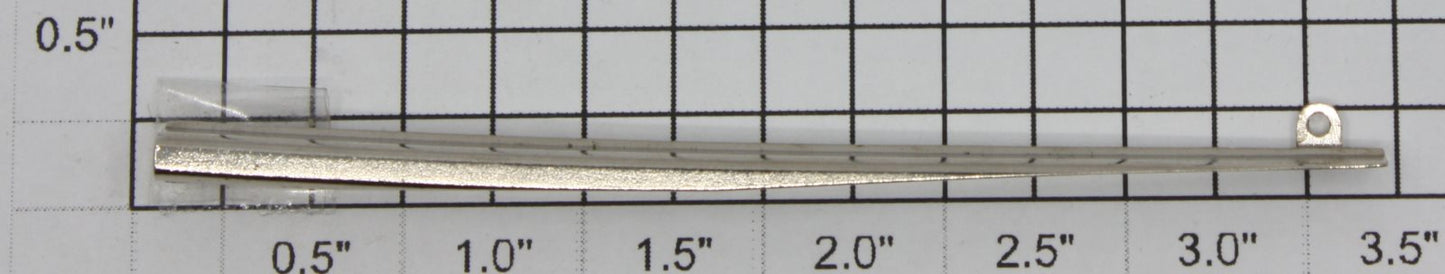 Lionel 2049-6 O72 Fastrack Left Hand Swivel Rail