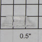Lionel 2363-10 Left Hand Clear Raised Number Marker Lens/Number Board