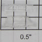 Lionel 2368-8/10 Clear Raised Number Marker Lens/Number Board Set (Pair of 2)
