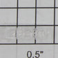 Lionel 2363-8 Right Hand Clear Marker Lens/Number Board