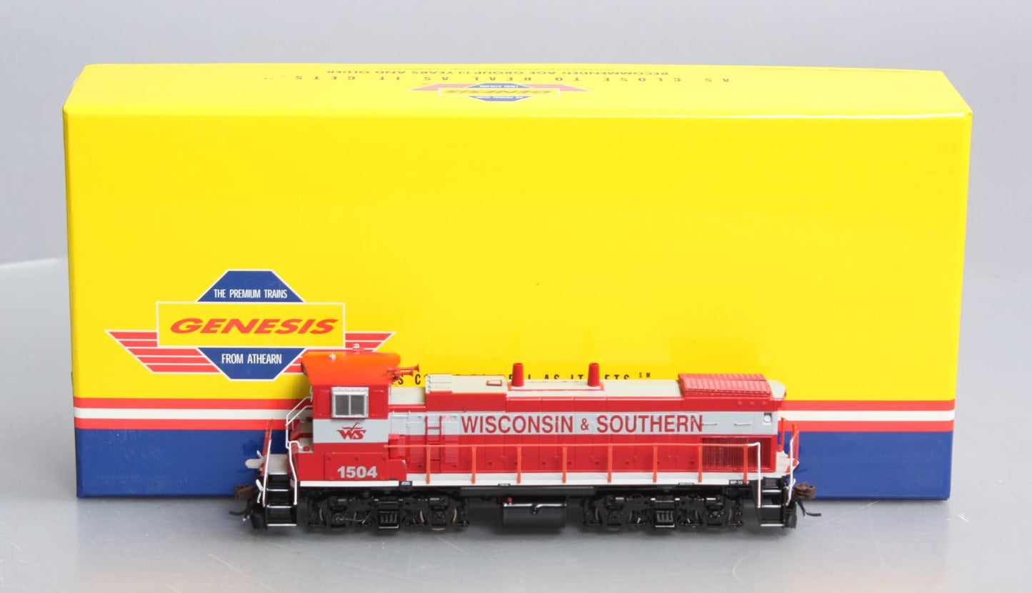 Athearn G66187 HO WSOR MP15-AC Diesel Locomotive w/DCC & Sound #1504