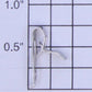 K-Line K0641 Accessory Fahnestock Wire Clip with Solder Tab